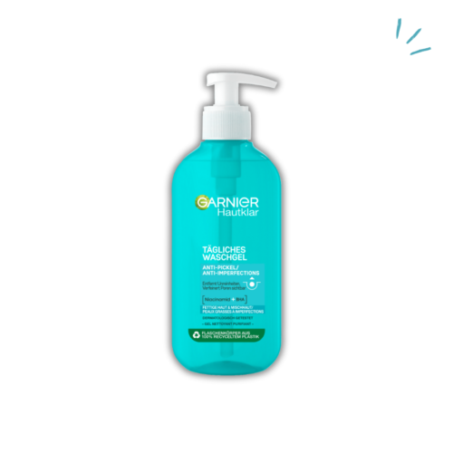 Gel nettoyant anti-boutons peau claire, 200 ml