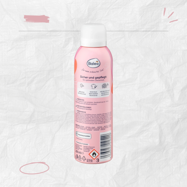 6 Déo Spray Déodorant Fleur Douce, 200 ml