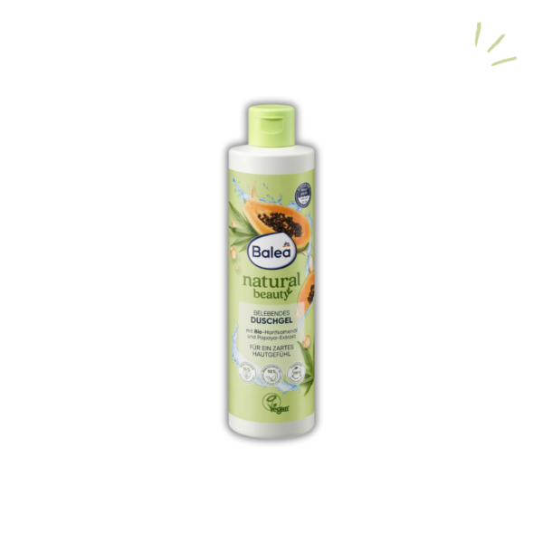 3 Gel douche aux graines de chanvre et papaye, 250 ml